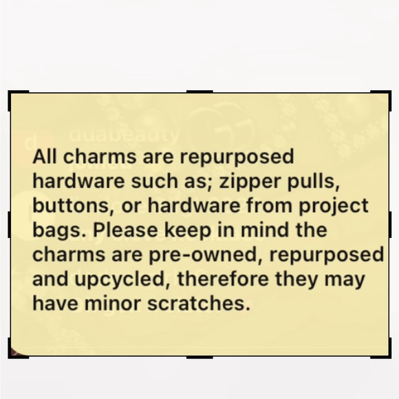 Upcycled Accessory Item - Picture 2 of 2